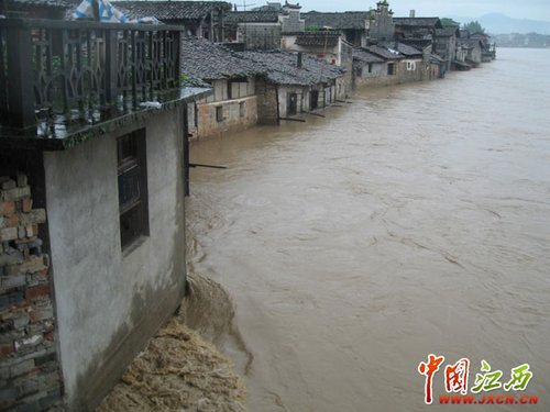 组图:江西洪涝灾害局地超过1998年特大洪水_新闻_腾讯网