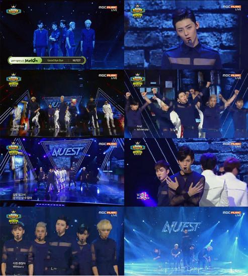 韩男团NU'EST展现完美群舞 男子气概直线上升