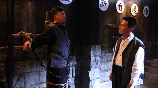 《浦江危情》热拍 胡海锋田雨手足迷情剑拔弩张