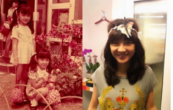 网友晒<em>陈慧娴</em>幼时<em>照片</em> 赞<em>如今</em>笑容未变仍似顽