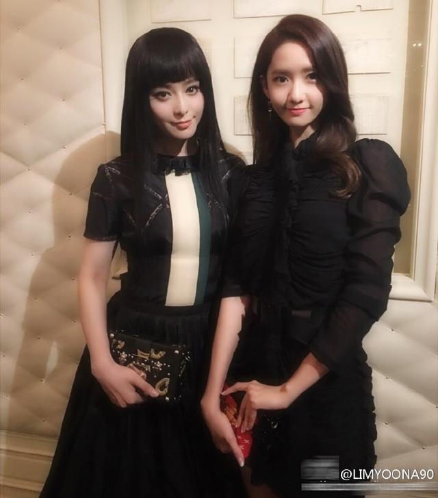 范冰冰和亚洲第一美同框 你能看出谁更美吗