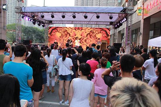 v-live创意市北京收官 汇集音乐潮人 
