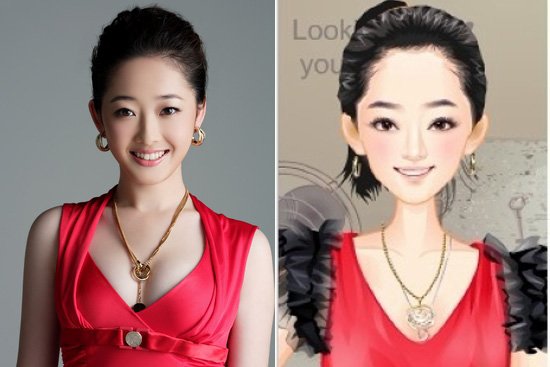 蒋梦婕专属qq秀上线+可爱俏皮小露性感(图)