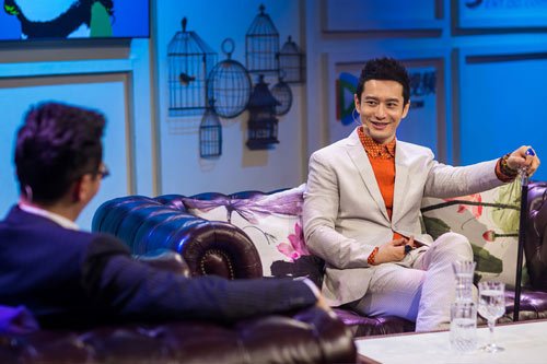 《大牌驾到》黄晓明：我不是一个漂亮的木头