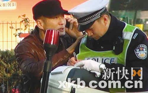 孙兴再“闯祸”：超速飚车遭拦 对交警撒娇求情