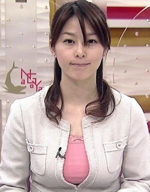 日本nhk"巨乳美女"播新闻 收视直线上升(图)