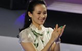 章子怡任选秀评委频鼓掌