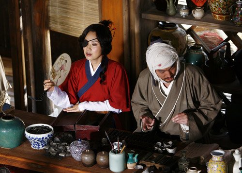 武林外传》众人被喜搞闫妮成女版加勒比海盗_娱