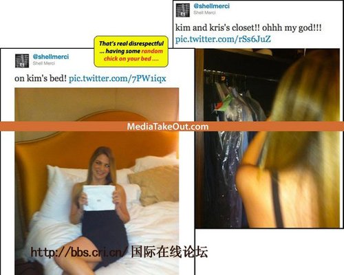卡戴珊离婚再曝内幕 前夫在豪宅玩<em>一男</em>二女_