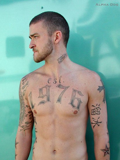 好莱坞明星中文纹身引热议 “鼠姜姚猪”全上身_娱乐_腾讯网