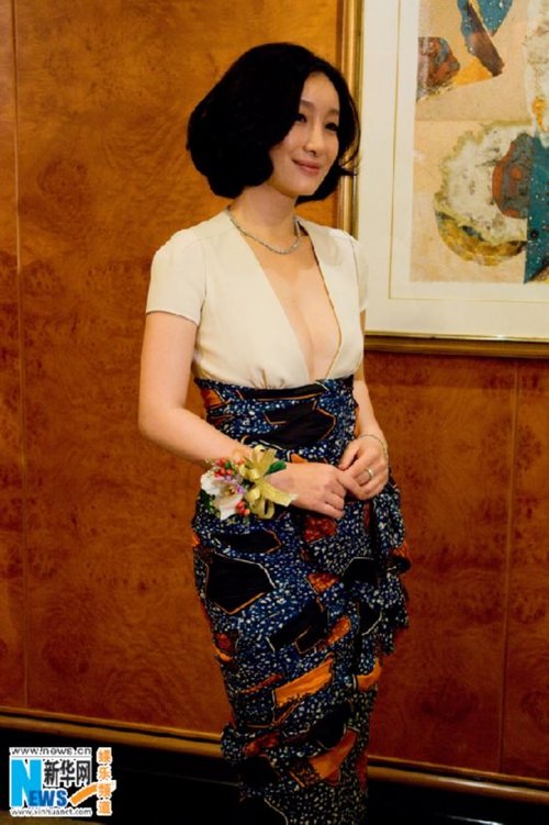 秦海璐被疑成王新军小三 罕见爆乳写真曝光(图