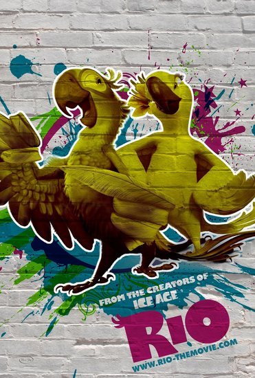 动画片“里约大冒险”刷新纪录 夺北美票房冠军