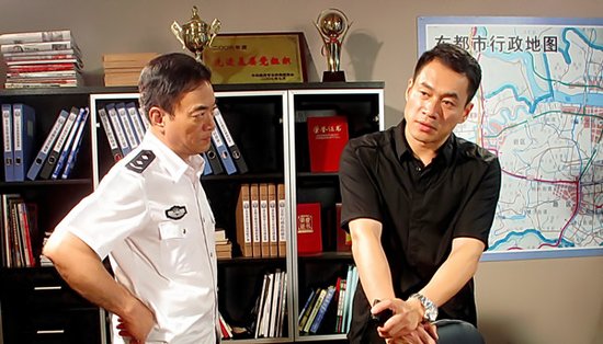 《黑金烈》拍摄正酣 丁海峰展现刑警的双面人生