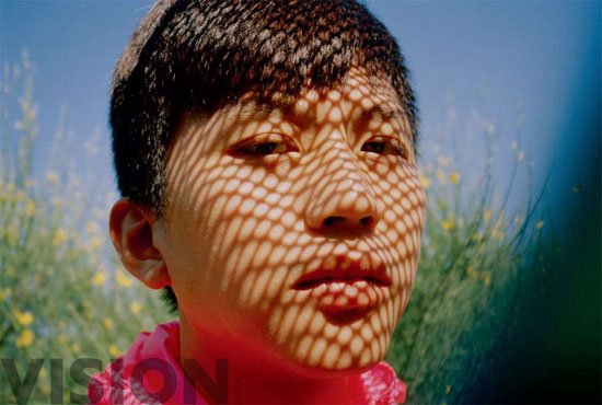 孙俪邓超婚后首登杂志 VISION展另类一面(图)