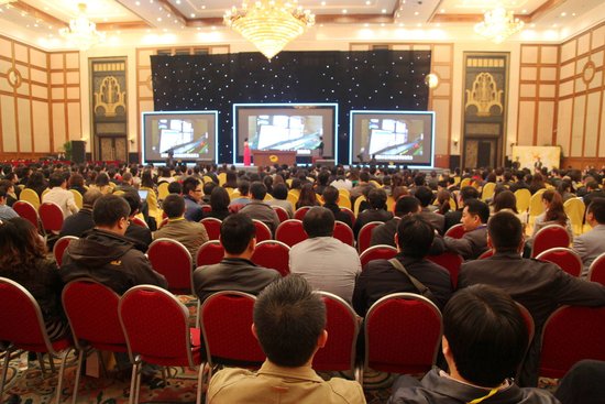 湖南卫视广告招标会上人头攒动