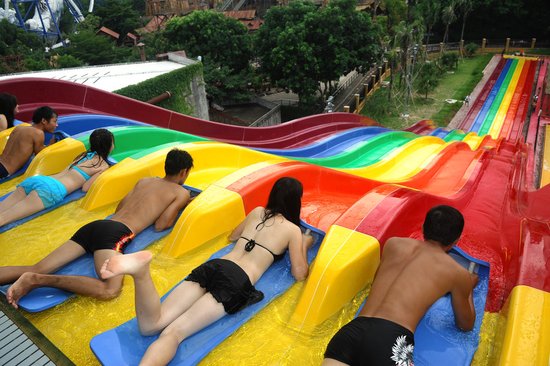 盛夏消暑何处去 深圳欢乐谷玛雅水公园激爽到爆_娱乐_腾讯网