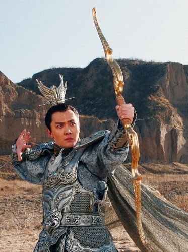 新《西游》冯绍峰  微博  二郎神扮相.