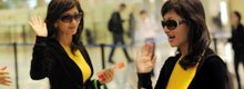 Orta yaşlı erkek hayranları Kuangzhui tarafından 57 yaşındaki Natalie Lee dışbükey vücut