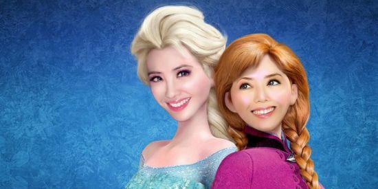 蔡依林撞脸《奇缘》艾莎:Let Jolin go!