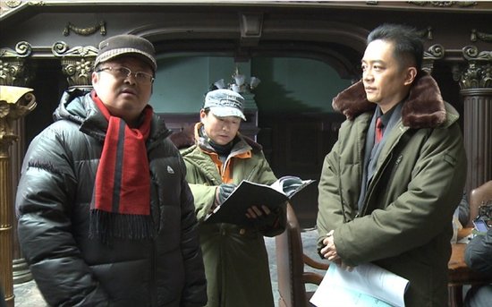 《捍卫者》北京热拍 陈昭荣入戏太深忘却严寒