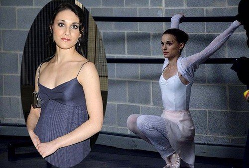  Natalie Portman · Portman depression scandal of the Black Swan Ballet jump 