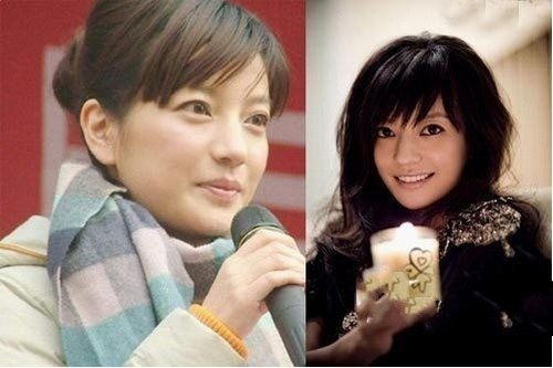 范冰冰赵薇高圆圆 素颜照被曝光的美女明星(图