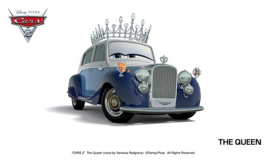 资料:3D动画大片《赛车总动员2》--女王(图)