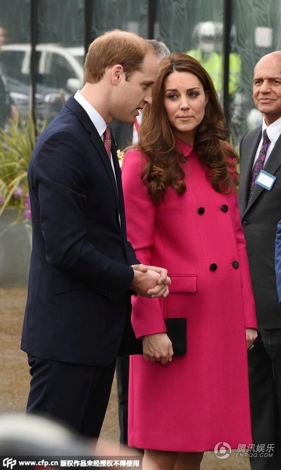凯特王妃新宝宝即将诞生 威廉王子回伦敦陪伴
