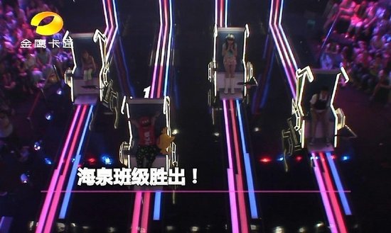 新声代》国际范格格上阵海泉班勇夺优秀班级_娱