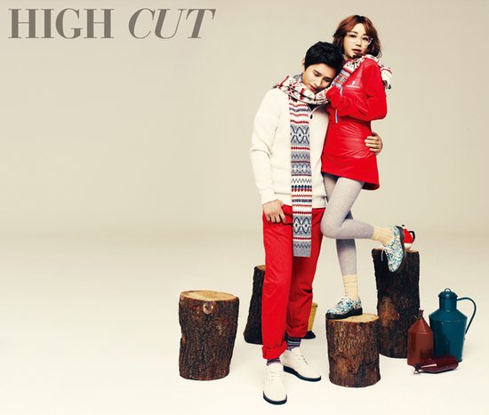 韩星金民钟与尹贞伊拍写真 演绎一对甜蜜恋人