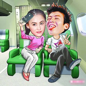 张柏芝否认与陈冠希同机自拍：完全是在编故事