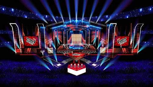 《中国好声音年度盛典》 舞美特效带来超级享