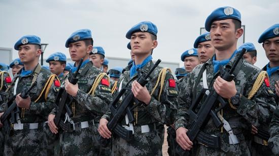 腾讯娱乐讯近日,中国首部维和题材电视剧《维和步兵营》正在江苏卫视