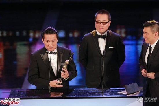 徐家杰爆冷获最佳新人奖 意外打酱油也能拿奖