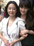 แต่งตัวง่าย Brigitte Lin ปรากฏต่างประเทศ