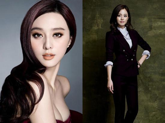 韩媒评2014中国最美女神 范冰冰第一甘婷婷第三