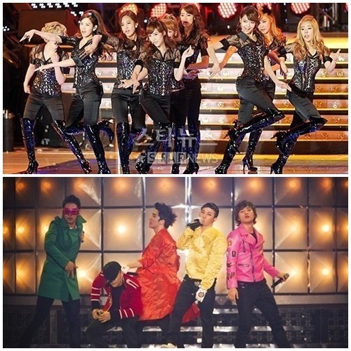 <em>bigbang少女时代</em>参加日本唱片奖