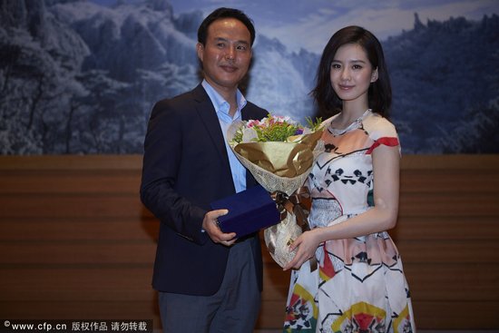 刘诗诗被韩国任命旅游宣传大使 期待吸引女粉丝