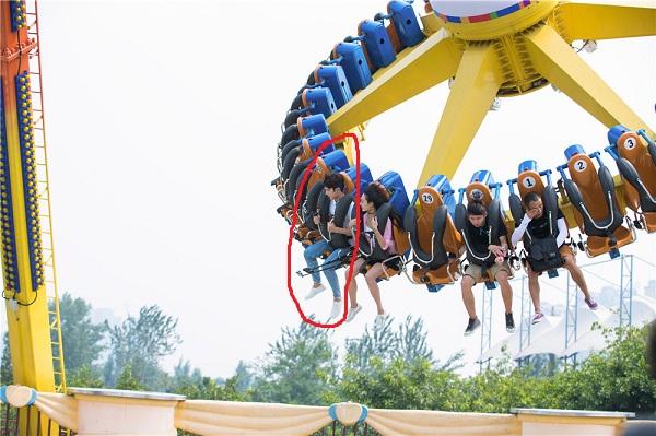 吓死宝宝了!井柏然为撩妹挑战大摆锤哀嚎不断_娱乐_腾讯网