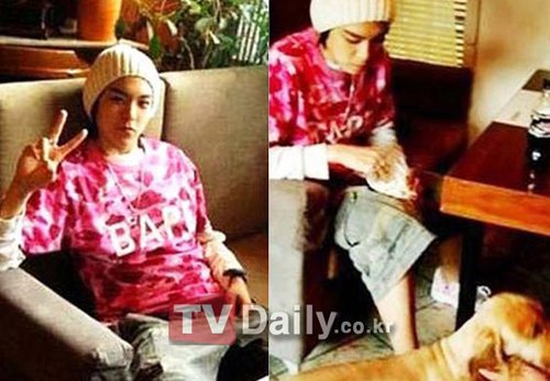 BigBang <em>T.O.P</em>出道前<em>照片</em>曝光 显青涩目光犀利