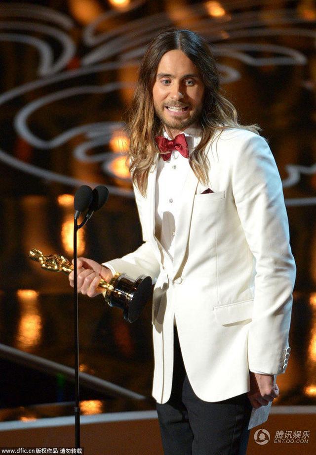 杰瑞德莱托拿最佳男配称母亲是自己最重要