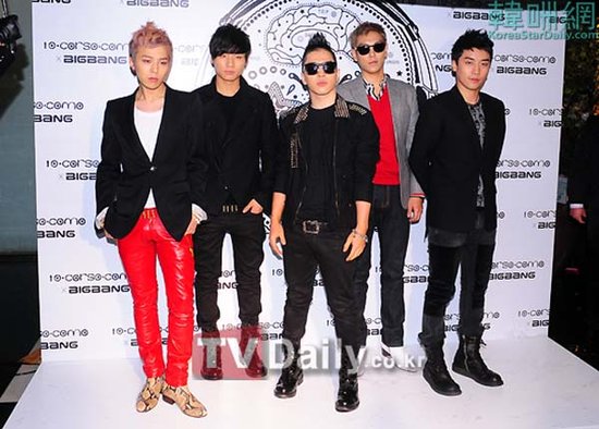 BIGBANG与YG娱乐续约5年 打破去年不合传言