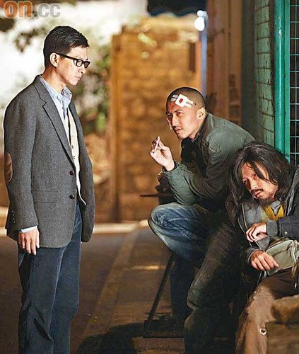 谢霆锋张家辉抢粉丝 《线人》廖启智疯丐大挑战【图】