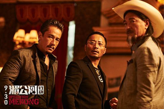 电影《湄公河行动》将映 张涵予李亚真父女情深