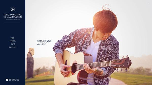 郑容和新曲回归抒情摇滚 联手摇滚界前辈尹道贤