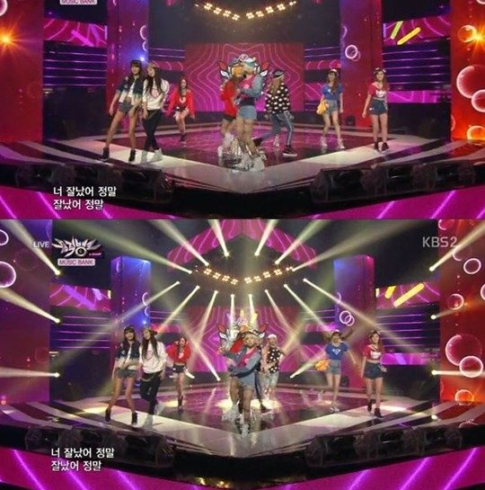 <em>少女时代</em>Sunny<em>跳舞</em>腰链断开表情淡定不慌张(图