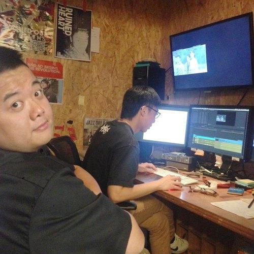 林子聪新电影后期制作 期待孩子看到自己作品