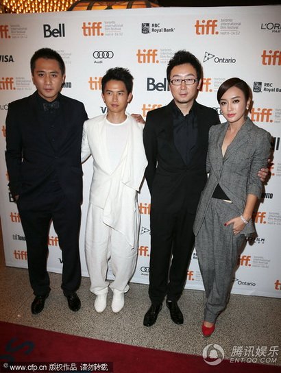 《王的盛宴》多伦多全球首映 陆川领众星亮相