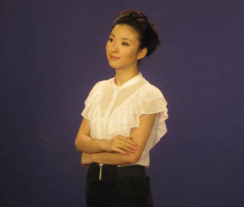 北京卫视拍《红楼梦》宣传片 蔡飞雨打造新形象