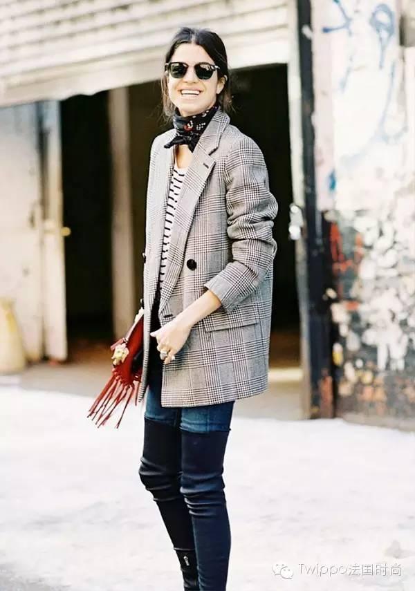 早春拗造型 没有丝巾你谈什么美腻